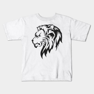 Silhouette Lion insignia Kids T-Shirt